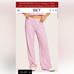SET Active Linny Pants Pink